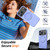 iPhone 17 Pro Metal Rotation Holder MagSafe TPU Hybrid PC Phone Case - Purple iPhone 17 Pro Metal Rotation Holder MagSafe TPU Hybrid PC Phone Case - Purple