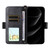 iPhone 17 Pro Multi-card Slots Crossbody Cowhide Leather Phone Case - Black iPhone 17 Pro Multi-card Slots Crossbody Cowhide Leather Phone Case - Black