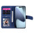 iPhone 17 Pro Multi-Function Wallet 10 Card Slots Leather Phone Case - Dark Blue