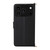 iPhone 17 Pro Multifunctional 6-Card Slots Leather Phone Case with Wrist Strap - Black