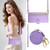 iPhone 17 Pro Nine Card-slot Zipper Wallet Bag Leather Phone Case - Purple