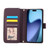 iPhone 17 Pro Nine-card Slots Zipper Wallet Bag Leather Phone Case - Dark Purple iPhone 17 Pro Nine-card Slots Zipper Wallet Bag Leather Phone Case - Dark Purple