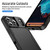 iPhone 17 Pro Pioneer Armor Heavy Duty PC + TPU Phone Case - Black