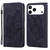 iPhone 17 Pro Retro Skin Feel Butterflies Embossing Horizontal Flip Leather Phone Case - Black iPhone 17 Pro Retro Skin Feel Butterflies Embossing Horizontal Flip Leather Phone Case - Black