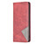 iPhone 17 Pro Rhombus Texture Magnetic Leather Phone Case - Red