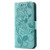 iPhone 17 Pro Rose Butterfly Embossed Leather Phone Case - Green iPhone 17 Pro Rose Butterfly Embossed Leather Phone Case - Green