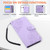 iPhone 17 Pro Rose Flower Embossed 3-Card Slots Leather Phone Case - Purple iPhone 17 Pro Rose Flower Embossed 3-Card Slots Leather Phone Case - Purple