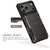 iPhone 17 Pro Scratch-Resistant Shockproof Heavy Duty Rugged Armor Phone Case - White