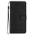 iPhone 17 Pro Seven Butterflies Embossed Leather Phone Case - Black