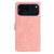 iPhone 17 Pro Seven Butterflies Embossed Leather Phone Case - Pink