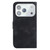 iPhone 17 Pro Seven-shaped Embossed Leather Phone Case - Black