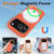 iPhone 17 Pro Shockproof Silicone Magsafe Phone Case - Gold Orange iPhone 17 Pro Shockproof Silicone Magsafe Phone Case - Gold Orange