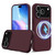 iPhone 17 Pro Shockproof Silicone Magsafe Phone Case - Plum Color