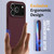 iPhone 17 Pro Shockproof Silicone Magsafe Phone Case - Plum Color