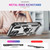 iPhone 17 Pro Shockproof TPU Hybrid PC Phone Case with Holder - Silver iPhone 17 Pro Shockproof TPU Hybrid PC Phone Case with Holder - Silver