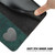 iPhone 17 Pro Side Buckle Double Fold Hand Strap Leather Phone Case - Dark Green