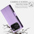 iPhone 17 Pro Side Buckle Magnetic Frosted Leather Phone Case - Purple iPhone 17 Pro Side Buckle Magnetic Frosted Leather Phone Case - Purple