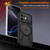 iPhone 17 Pro Silicone Cooling Hollow Metal MagSafe Phone Case - Silver