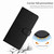 iPhone 17 Pro Silk Texture Horizontal Flip Leather Phone Case - Black