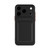 iPhone 17 Pro Skin Feel Card Contrast Color Button TPU Phone Case - Black