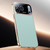 iPhone 17 Pro Skin Feel Leather Texture Cooling Phone Case - Cyan-blue