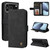 iPhone 17 Pro Skin Feel Life Tree Leather Phone Case - Black