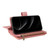 iPhone 17 Pro Skin Feel Multi Card Slots Zipper Wallet Leather Phone Case - Pink