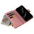 iPhone 17 Pro Skin Feel Multi Card Slots Zipper Wallet Leather Phone Case - Pink