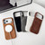 iPhone 17 Pro Skin Feel Sheepskin MagSafe Magnetic Phone Case - Brown