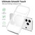iPhone 17 Pro Skin Feel TPU Hybrid PC MagSafe Phone Case - Transparent