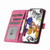 iPhone 17 Pro Skin-feel Embossed Butterfly Leather Phone Case - Rose Red