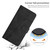 iPhone 17 Pro Skin-feel Stitching Leather Phone Case - Black