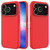 iPhone 17 Pro Solid Color Silicone Phone Case - Red