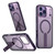 iPhone 17 Pro Star Shine Series TPU + PC MagSafe Phone Case with Fold Holder - Purple