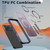 iPhone 17 Pro Star Shine Series TPU + PC MagSafe Phone Case with Fold Holder - Purple