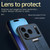 iPhone 17 Pro SULADA Tide Cool Series PC Hybrid Leather Texture Skin Feel Phone Case - Orange