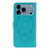 iPhone 17 Pro Sun Mandala Embossing Leather Phone Case - Blue