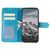 iPhone 17 Pro Sun Mandala Embossing Leather Phone Case - Blue