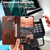 iPhone 17 Pro Suteni Baroque Calf Texture Buckle Wallet Leather Phone Case - Khaki
