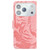 iPhone 17 Pro Tiger Embossing Pattern Leather Phone Case - Pink