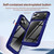 iPhone 17 Pro TPU + PC Lens Protection Phone Case - Blue