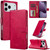 LC.IMEEKE Calf Texture Horizontal Flip Leather Case iPhone 17 Pro - Red LC.IMEEKE Calf Texture Horizontal Flip Leather Case iPhone 17 Pro - Red