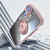 iPhone 17 360 Holder Magsafe Acrylic Hybrid TPU Phone Case - Pink iPhone 17 360 Holder Magsafe Acrylic Hybrid TPU Phone Case - Pink
