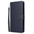 iPhone 17 3-Card Slots Multifunctional Leather Phone Case - Blue