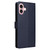 iPhone 17 3-Card Slots Multifunctional Leather Phone Case - Blue