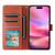 iPhone 17 3-Card Slots Multifunctional Leather Phone Case - Brown iPhone 17 3-Card Slots Multifunctional Leather Phone Case - Brown