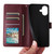 iPhone 17 3-Card Slots Multifunctional Leather Phone Case - Wine Red iPhone 17 3-Card Slots Multifunctional Leather Phone Case - Wine Red