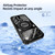 iPhone 17 ABEEL Ice Fox Series Magsafe Heat Sink Cooling Phone Case - Titanium Gray
