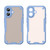 iPhone 17 Armor Glaze PC Hybrid TPU Phone Case - Blue
