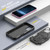 iPhone 17 Armor Magsafe Holder PC Hybrid TPU Phone Case - Black